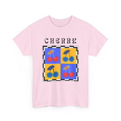Camiseta de Ajedrez de Cereza, Edición Frutas 