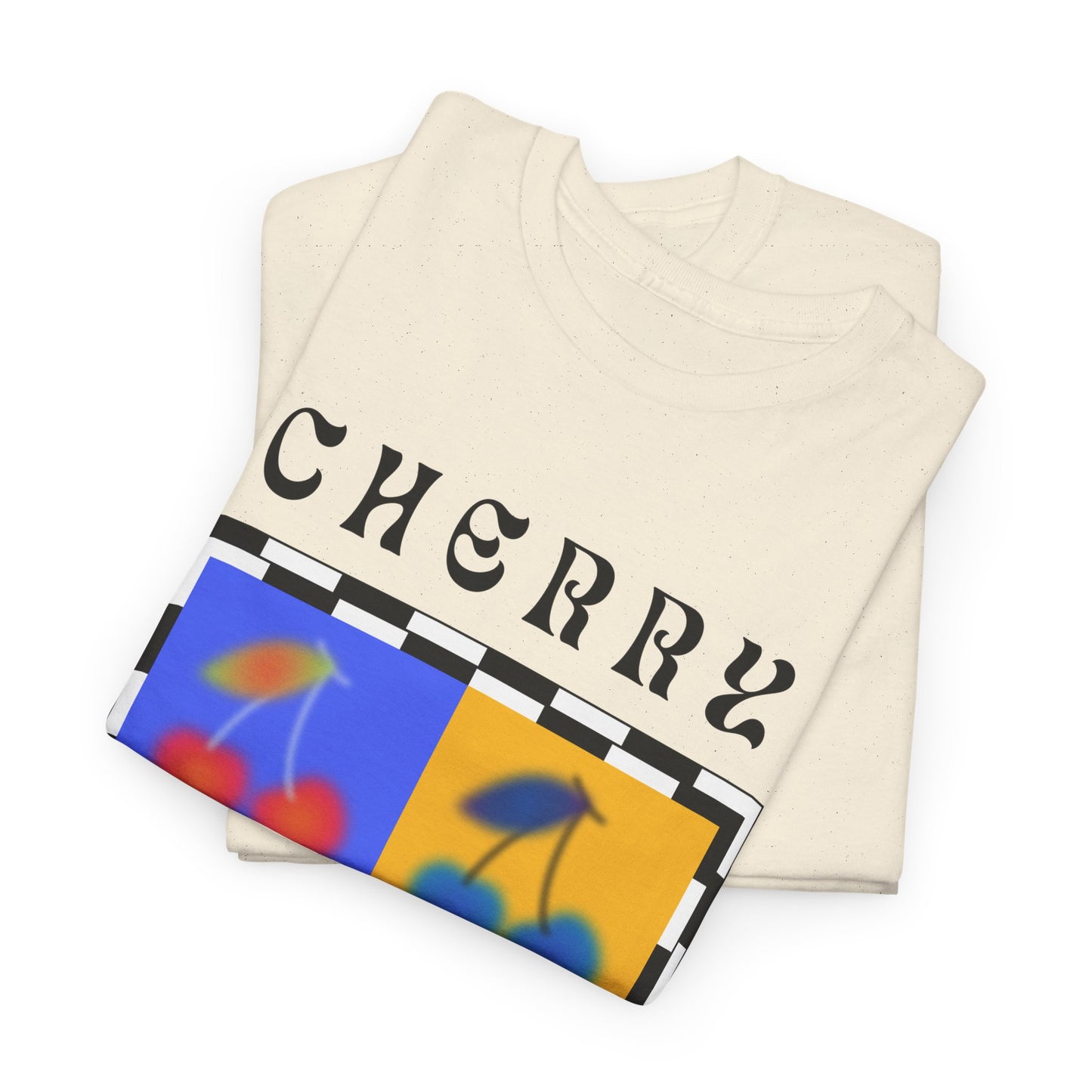 Camiseta de Ajedrez de Cereza, Edición Frutas 