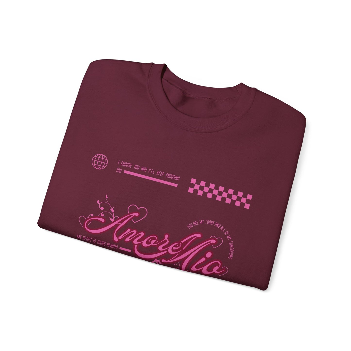 Sudadera de cuello redondo Amore Mio 