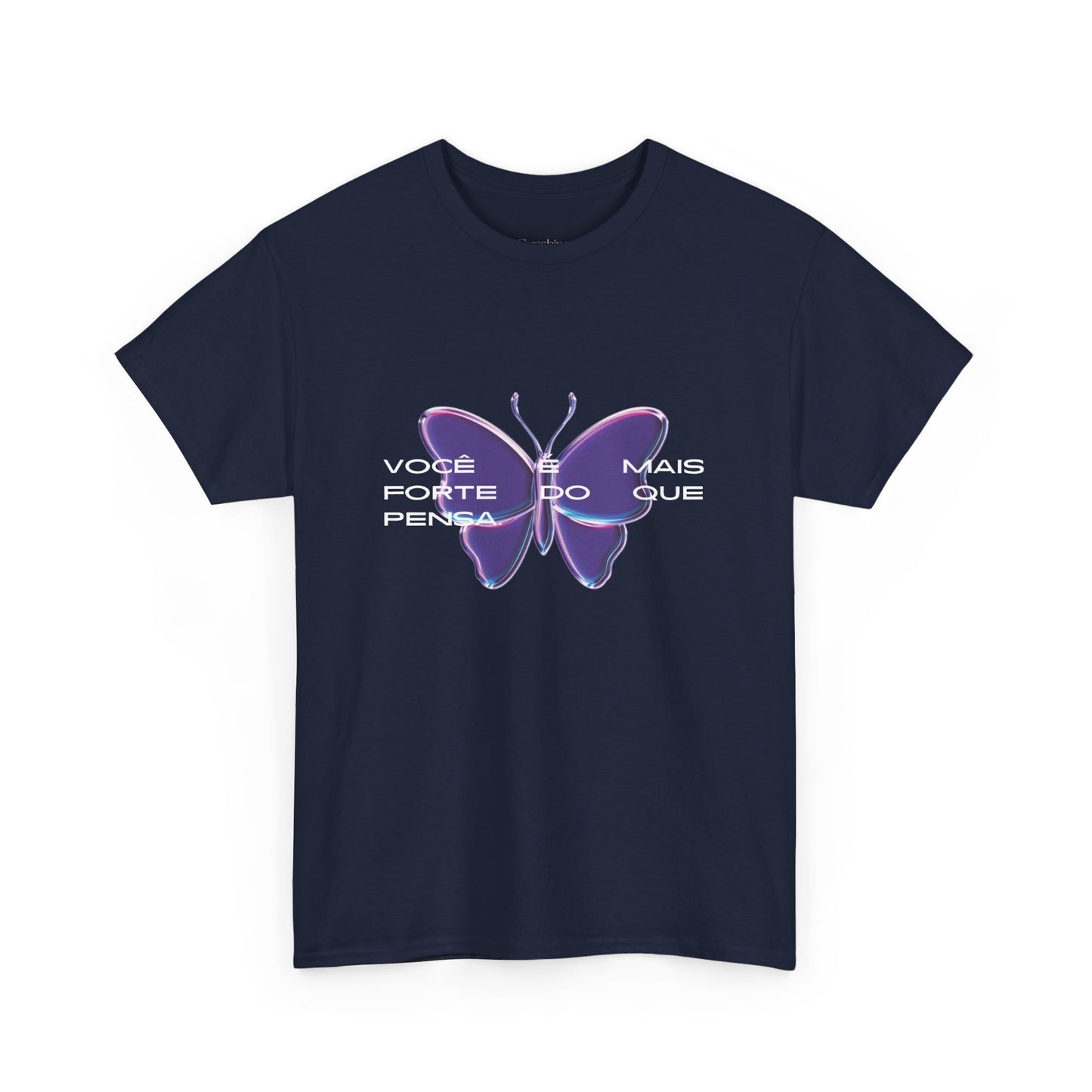 Stronger Than You Think, Motivational Phrase Cotton T-shirt