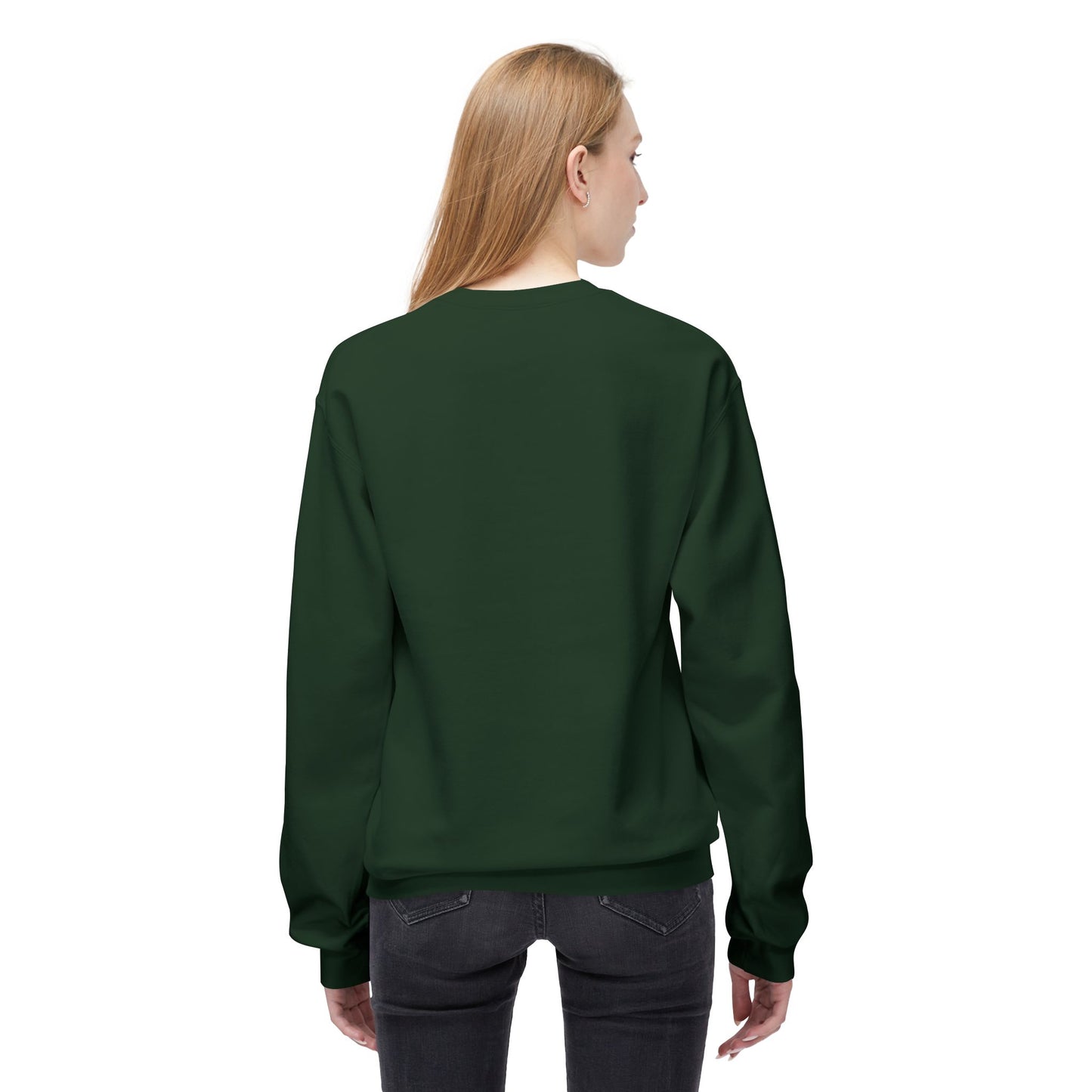 Christmas Tree Fleece Crewneck Sweatshirt