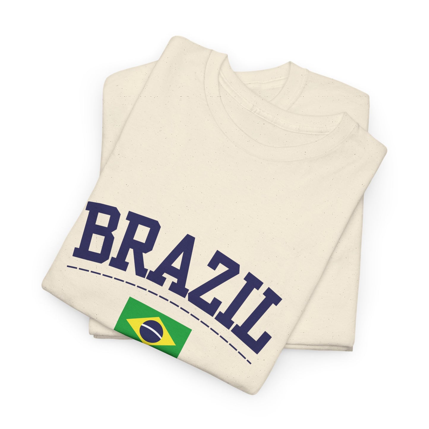 Camiseta casual de algodón vintage brasileña 