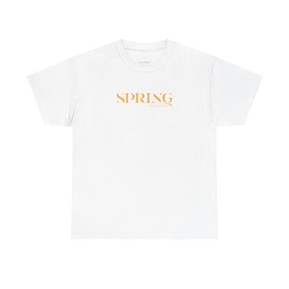 "SPRING" Floral Retro T-shirt