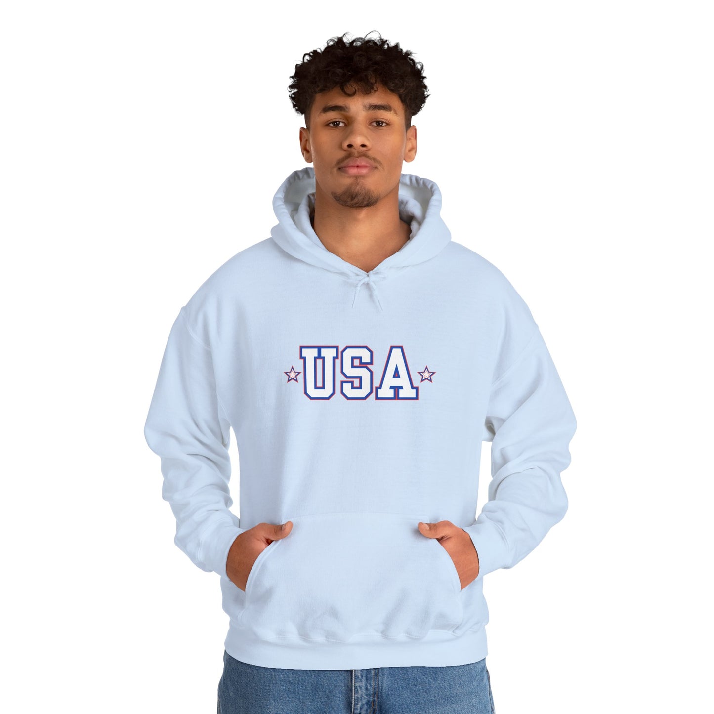 USA Cozy Heavy Blend Hoodie