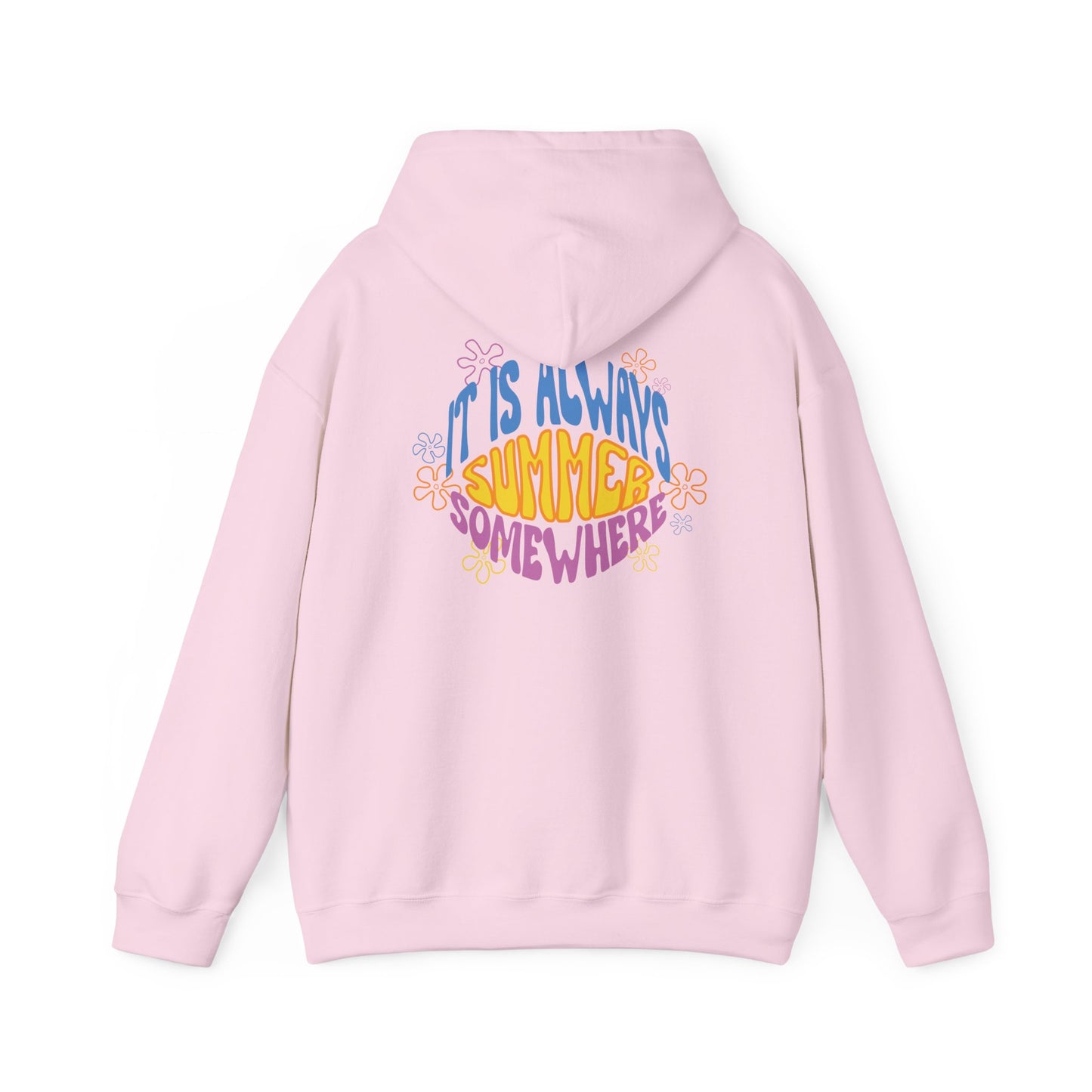 Sudadera con capucha colorida de verano 