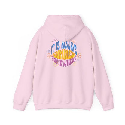 Sudadera con capucha colorida de verano 