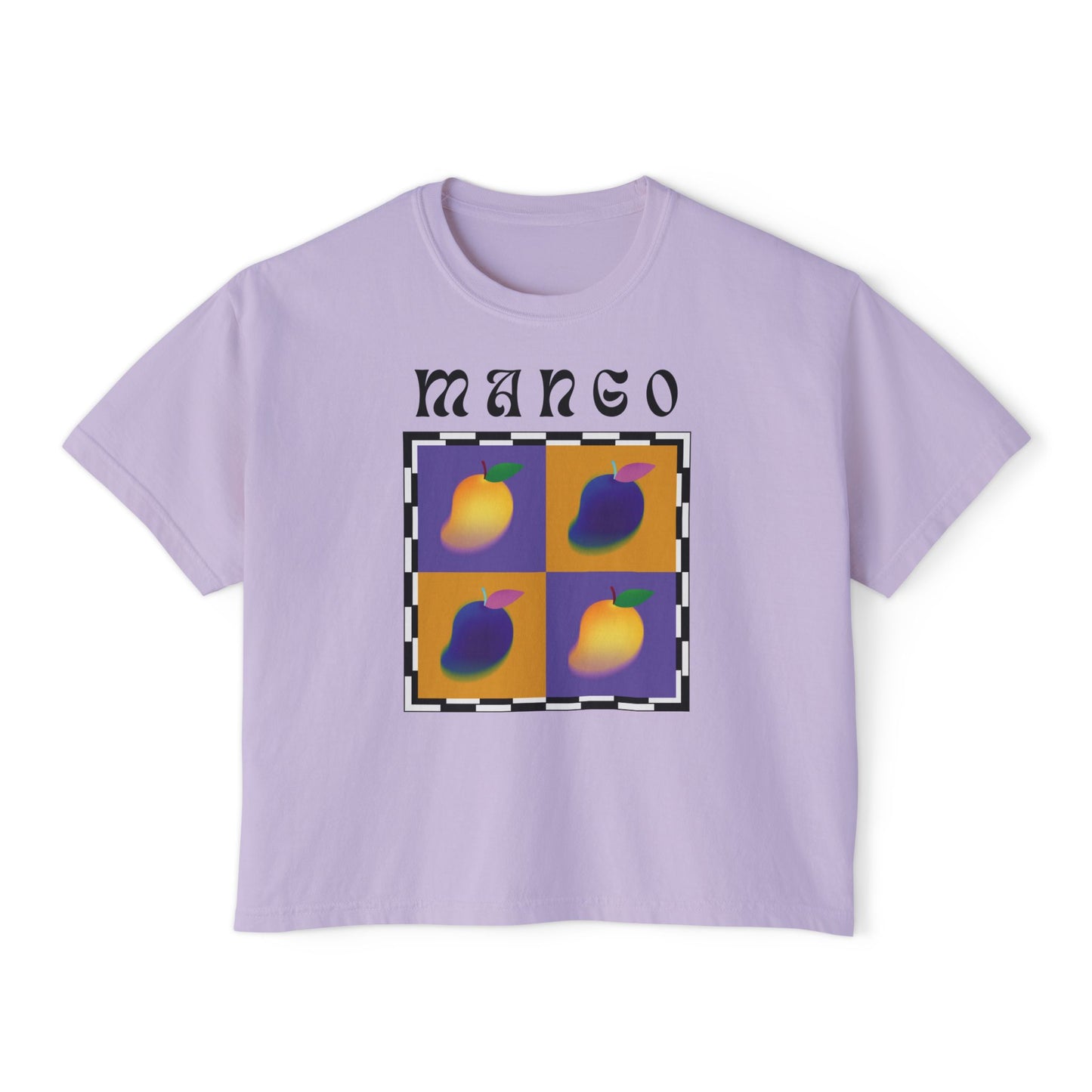 Camiseta Mango Chess Bosy, edición frutas 