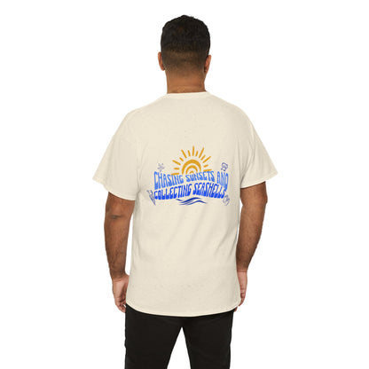 Camiseta playera de algodón Chasing Sunsets 