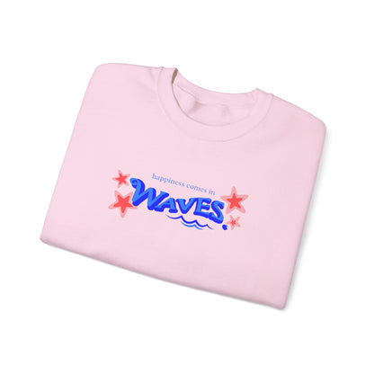 Chill Waves Design Casual Sweatshirt