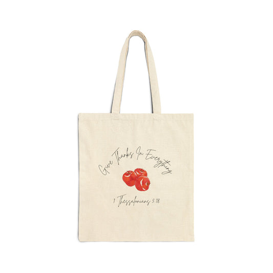 Thankfulness Fall Tote Bag
