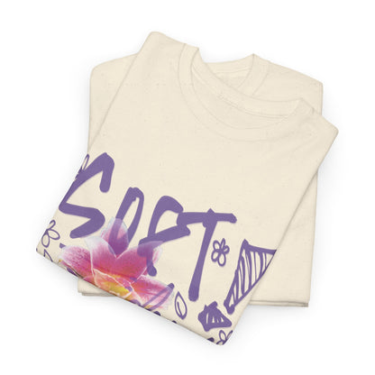 "Soft Days, Loud Colors" Spring Cotton Tee