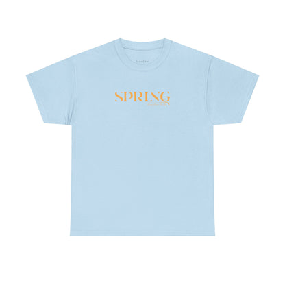 "SPRING" Floral Retro T-shirt