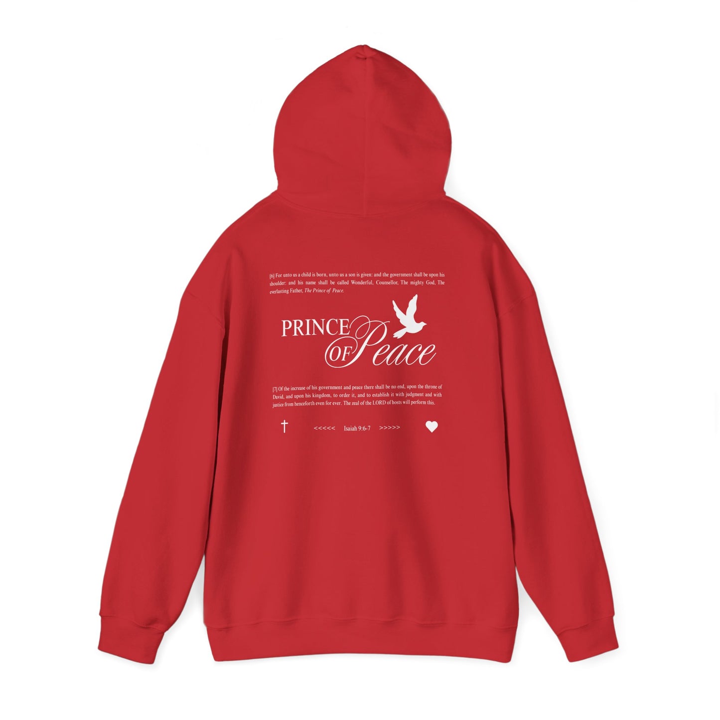Prince of Peace - Sudadera con capucha de tejido grueso