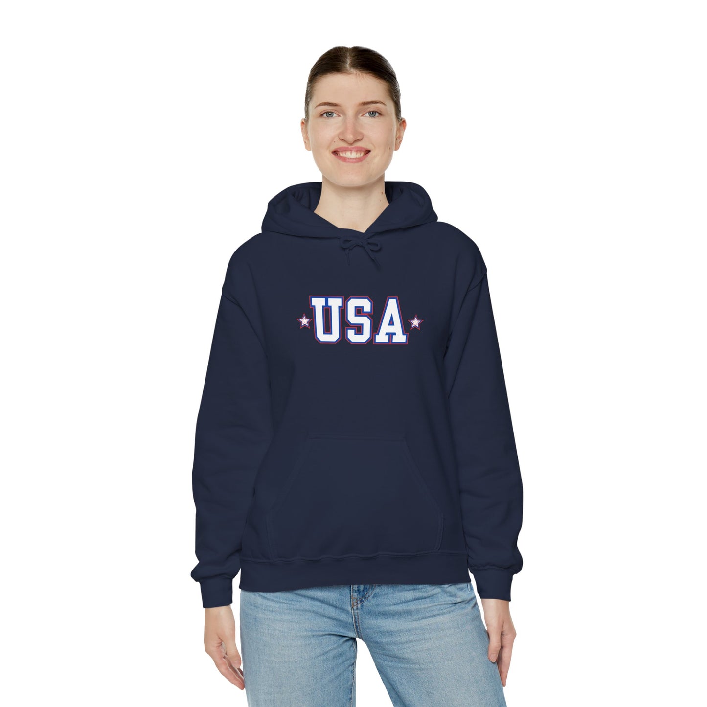 USA Cozy Heavy Blend Hoodie