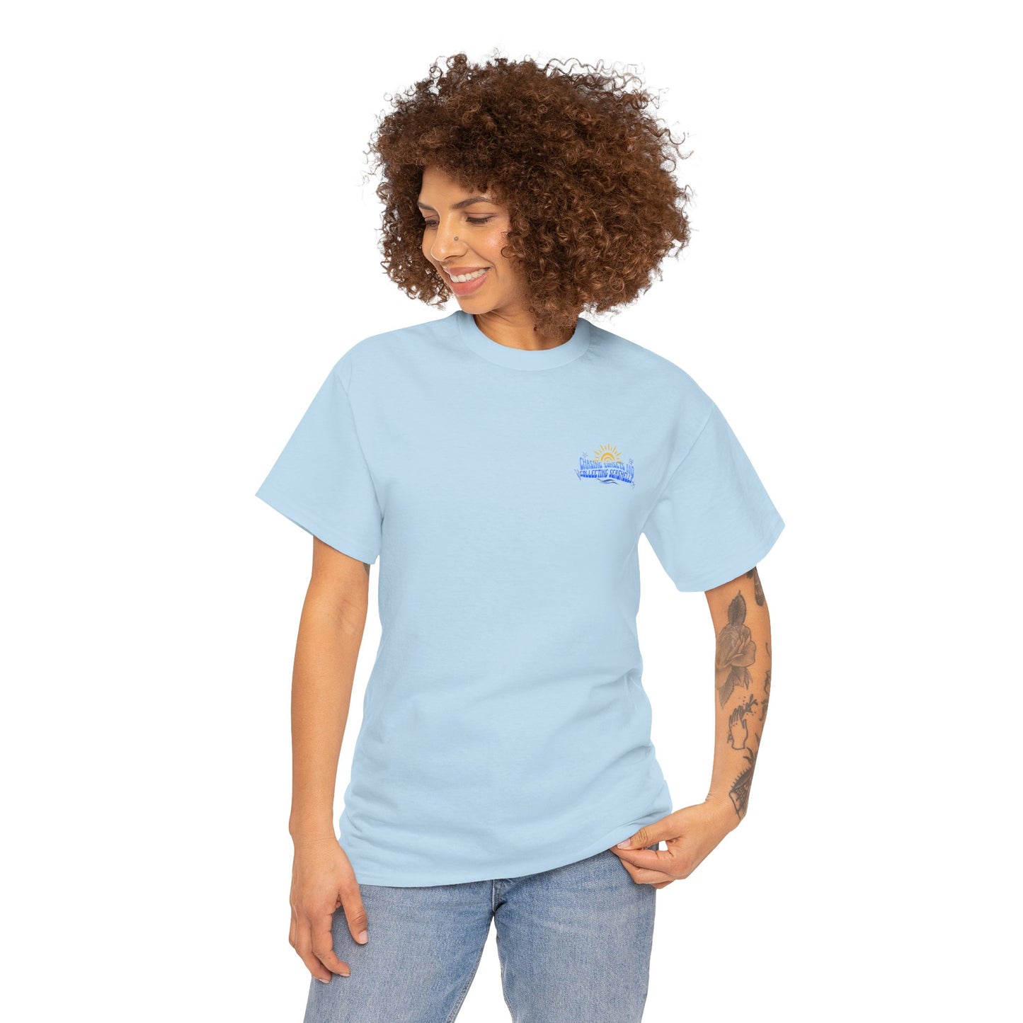 Chasing Sunsets Cotton Beach Tee