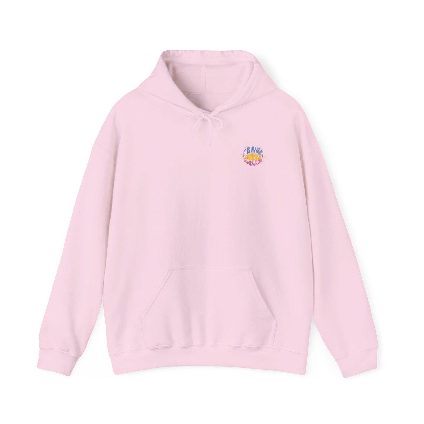 Sudadera con capucha colorida de verano 