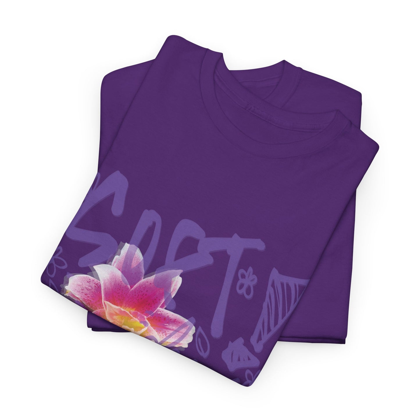 "Soft Days, Loud Colors" Spring Cotton Tee