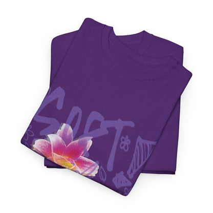 "Soft Days, Loud Colors" Spring Cotton Tee