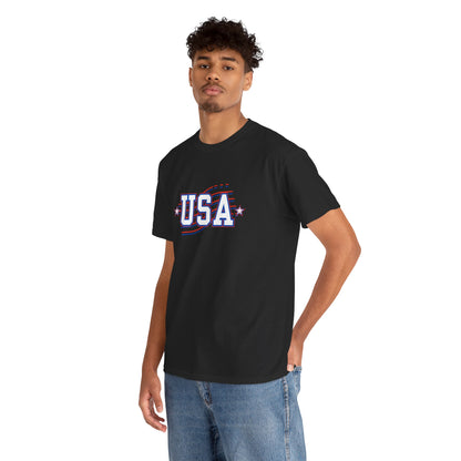 USA Patriotic Cotton T-shirt