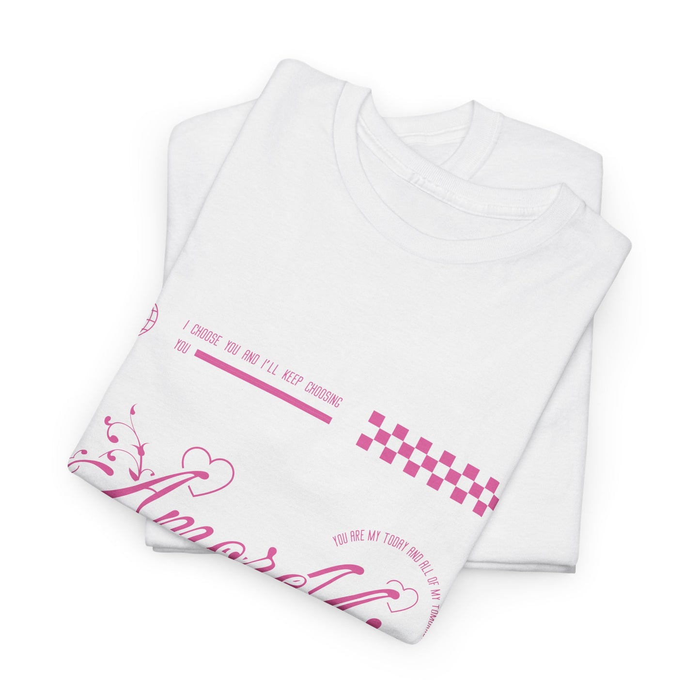 Camiseta retro de San Valentín Amore Mio 