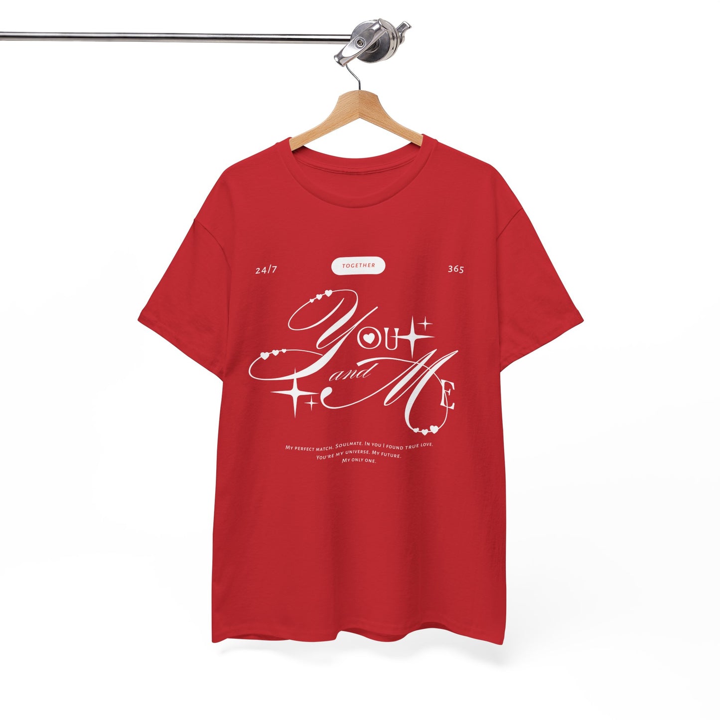 "You & Me" Romantic Valentine T-Shirt