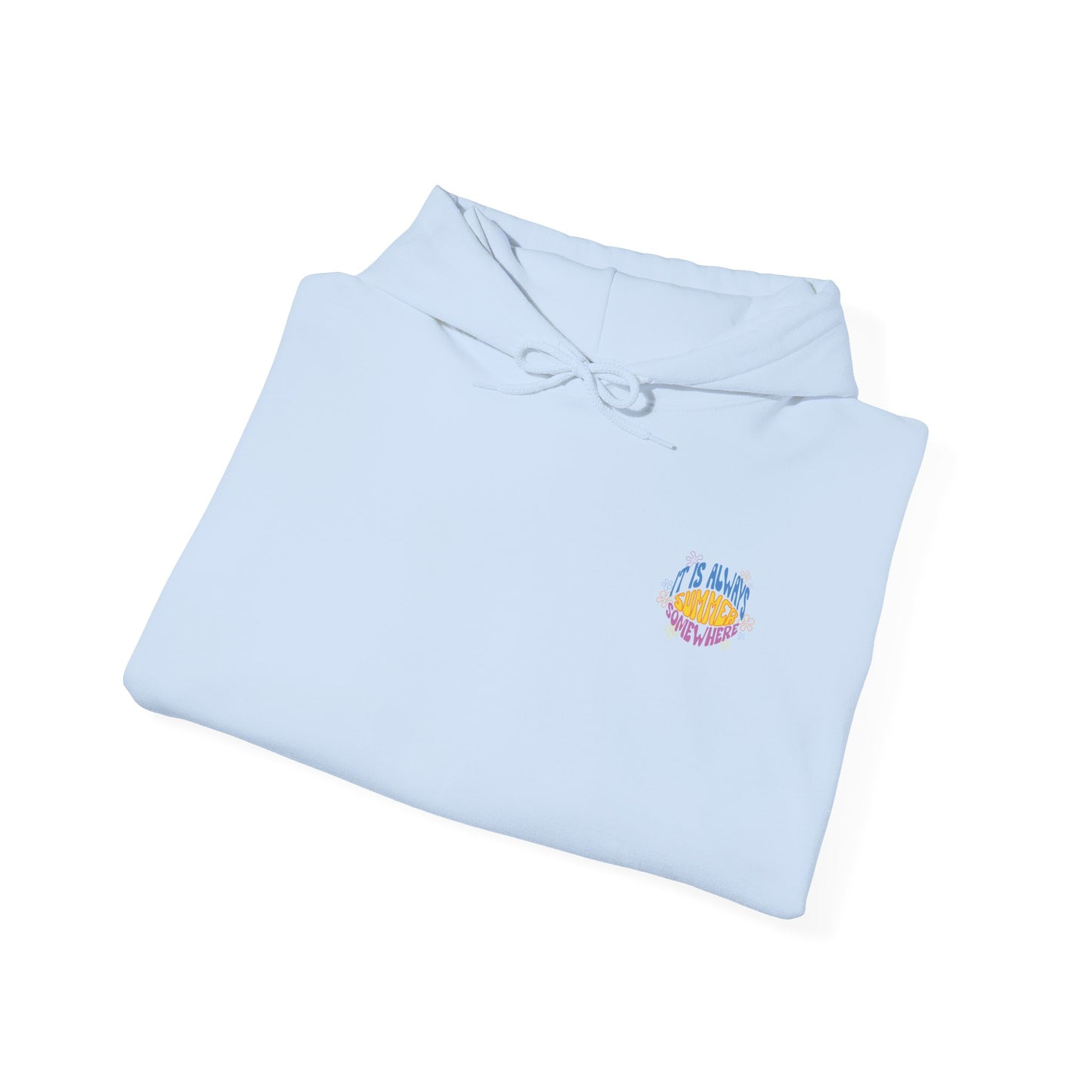 Sudadera con capucha colorida de verano 