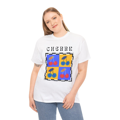 Camiseta de Ajedrez de Cereza, Edición Frutas 