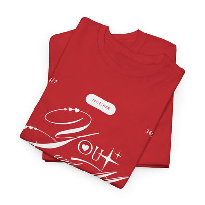 Camiseta romántica de San Valentín "Tú y yo" 