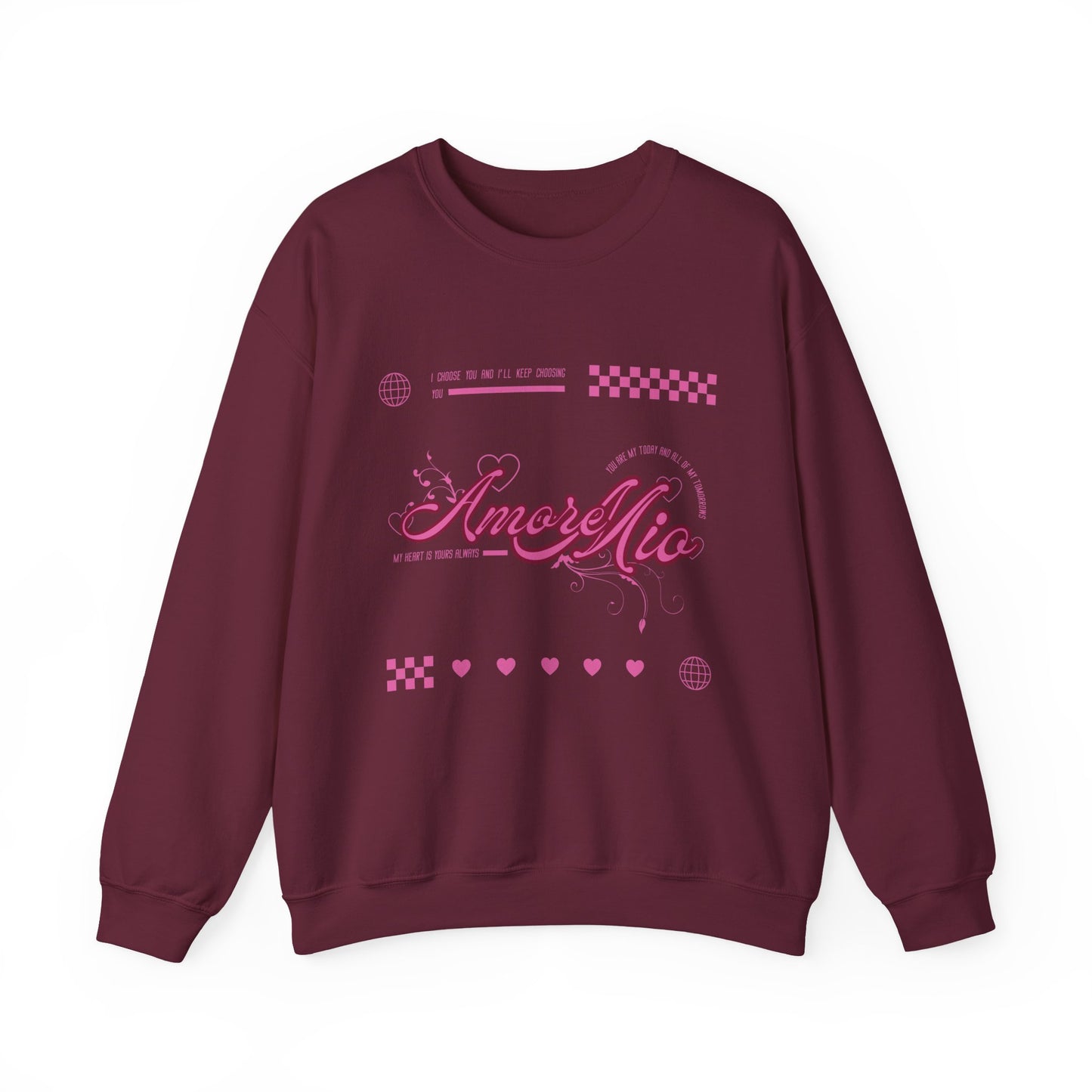 Sudadera de cuello redondo Amore Mio 