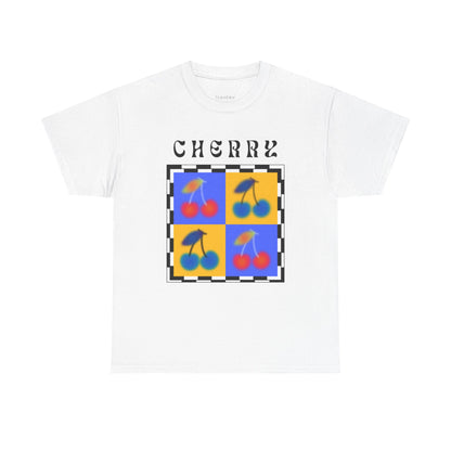 Camiseta de Ajedrez de Cereza, Edición Frutas 