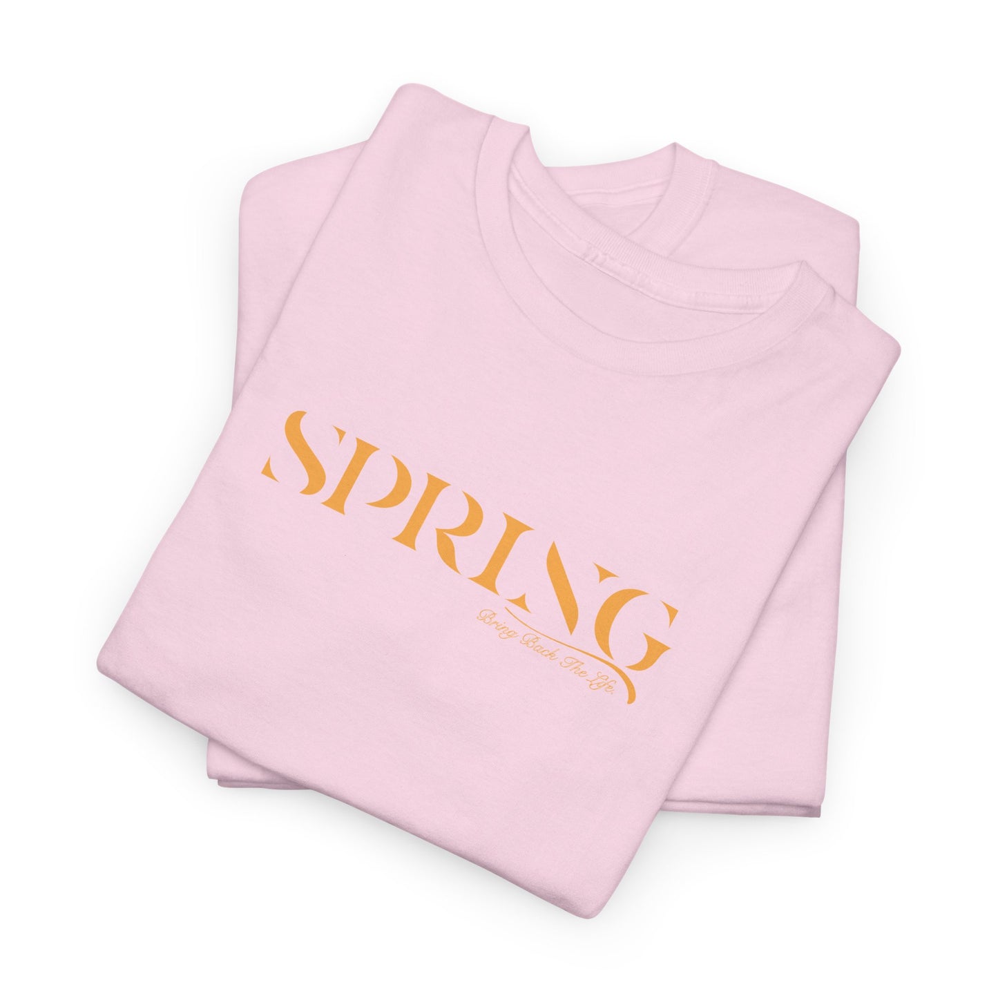 "SPRING" Floral Retro T-shirt