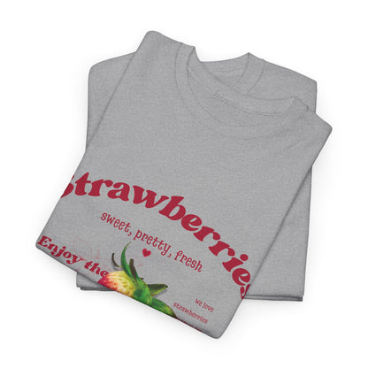 Camiseta de Temporada de Fresas Dulces