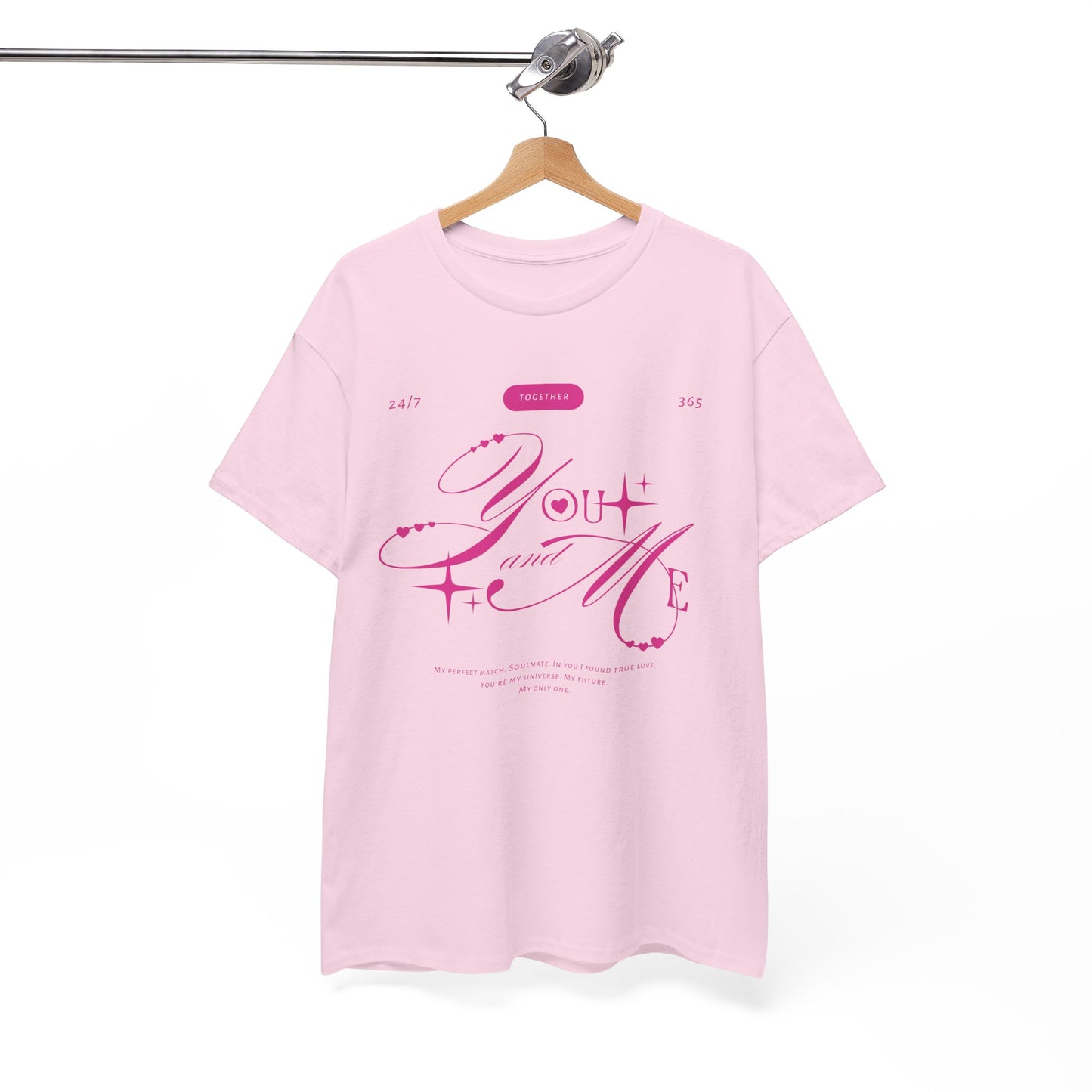 "You & Me" Romantic Valentine T-Shirt