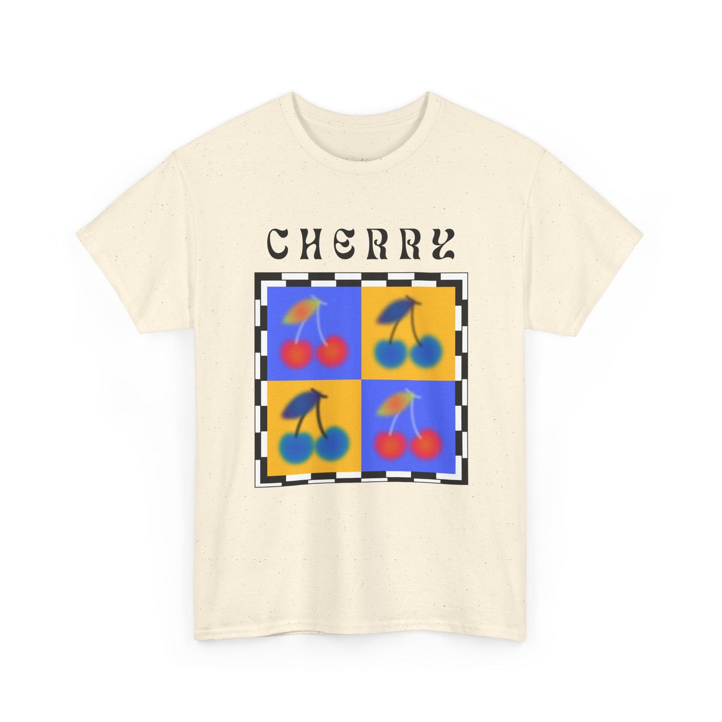 Camiseta de Ajedrez de Cereza, Edición Frutas 