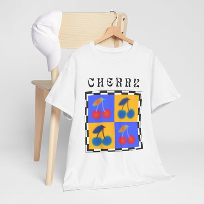 Camiseta de Ajedrez de Cereza, Edición Frutas 