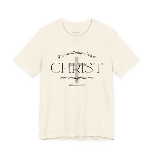Philippians 4:13 Unisex Cotton T-shirt