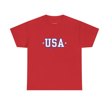 USA Patriotic Cotton T-shirt