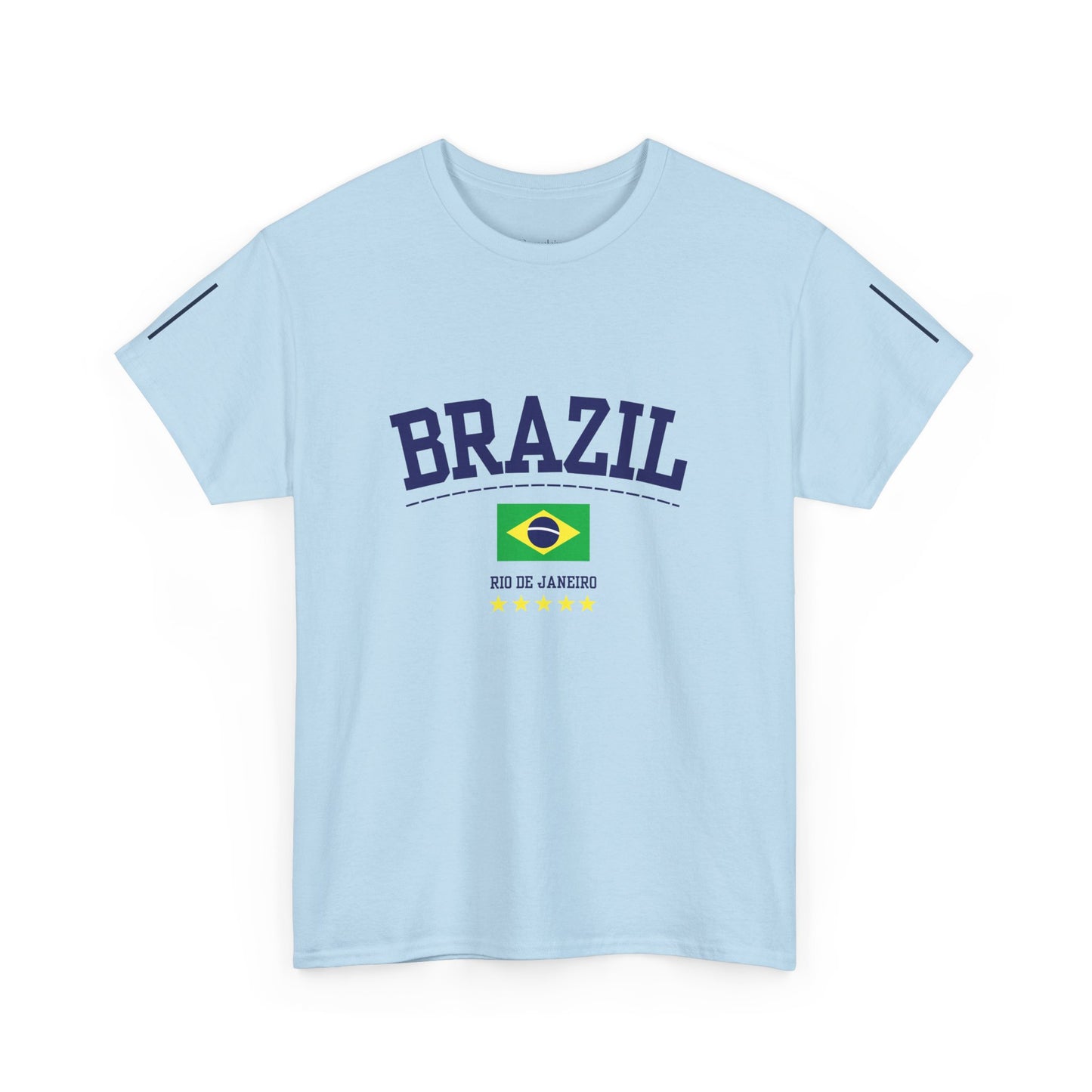 Casual Brazil Vintage Cotton T-shirt