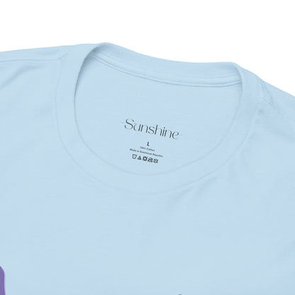 "Soft Days, Loud Colors" Spring Cotton Tee