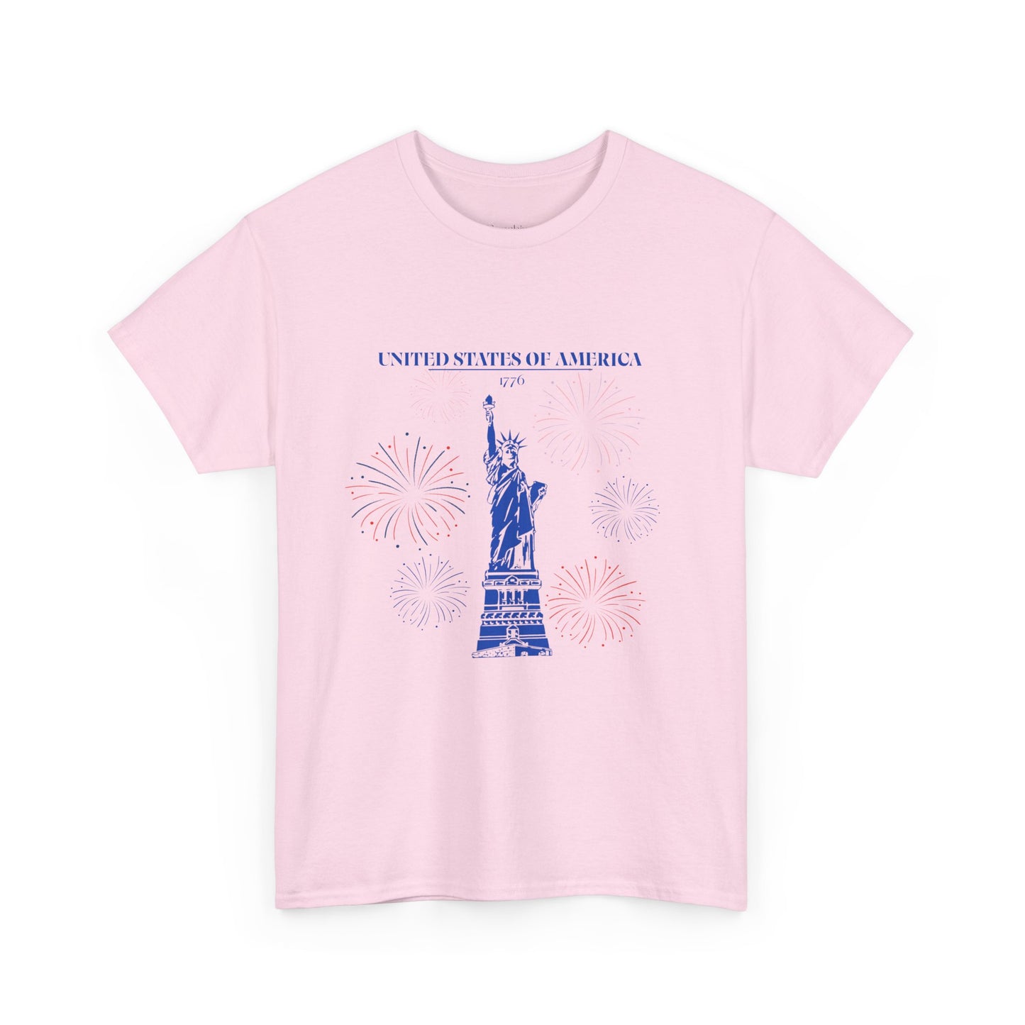 Camiseta unisex de algodón de la Estatua de la Libertad 