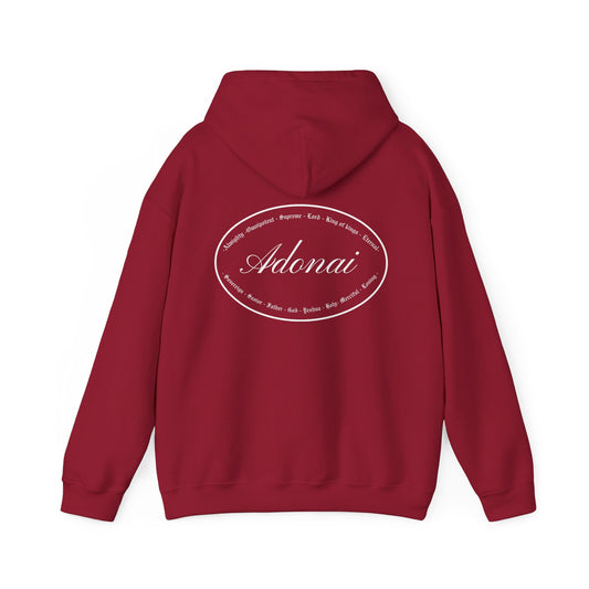 Adonai Cozy Faith-based Hoodie